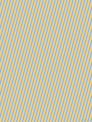 75 degree angle lines stripes, 3 pixel line width, 9 pixel line spacing, Jordy Blue and Double Colonial White angled lines and stripes seamless tileable
