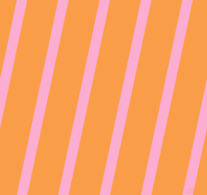 78 degree angle lines stripes, 20 pixel line width, 59 pixel line spacing, Lavender Pink and Sunshade angled lines and stripes seamless tileable