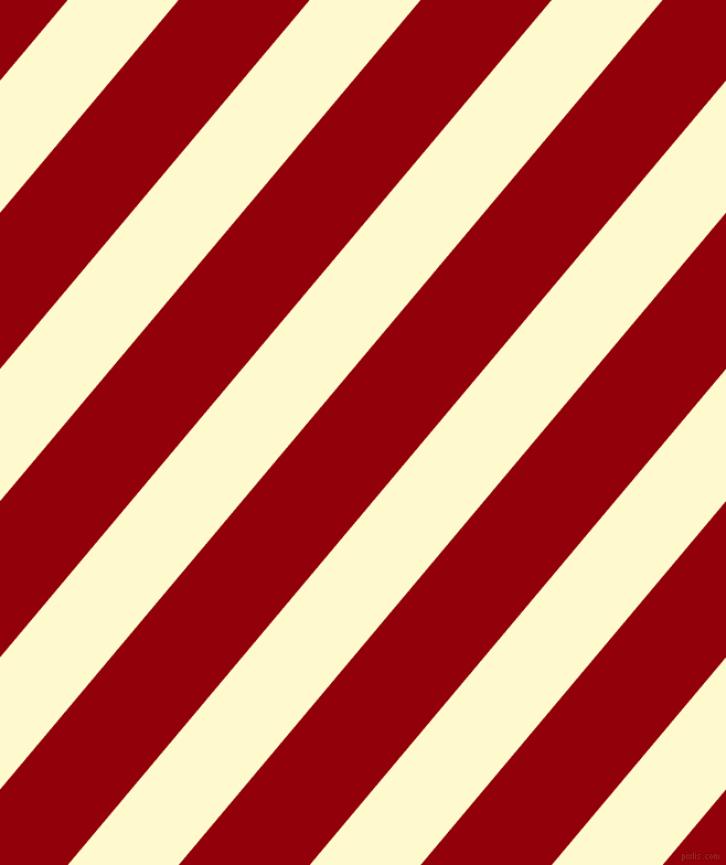 50 degree angle lines stripes, 77 pixel line width, 91 pixel line spacing, Lemon Chiffon and Sangria angled lines and stripes seamless tileable