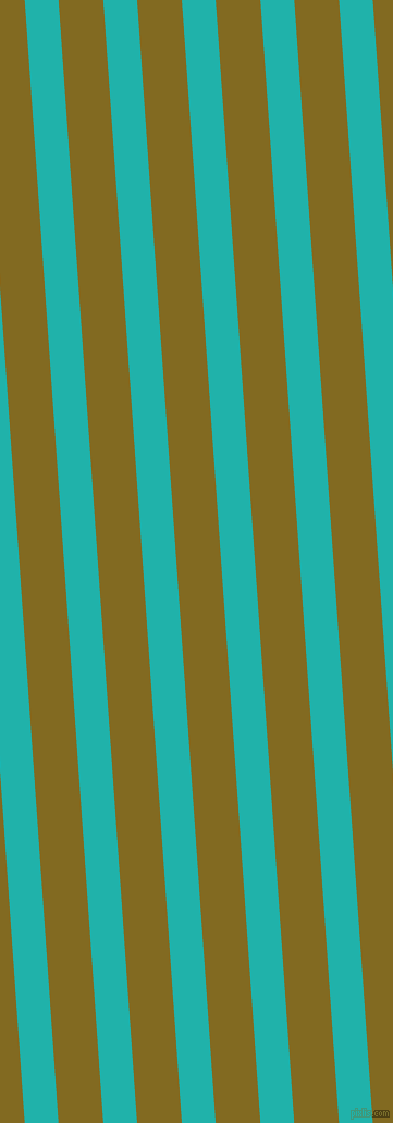 94 degree angle lines stripes, 31 pixel line width, 41 pixel line spacing, Light Sea Green and Yukon Gold angled lines and stripes seamless tileable