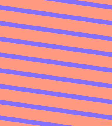 172 degree angle lines stripes, 15 pixel line width, 38 pixel line spacing, Light Slate Blue and Vivid Tangerine angled lines and stripes seamless tileable