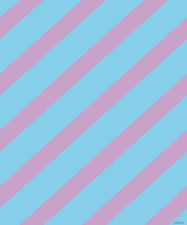 42 degree angle lines stripes, 56 pixel line width, 88 pixel line spacing, Lilac and Sky Blue angled lines and stripes seamless tileable