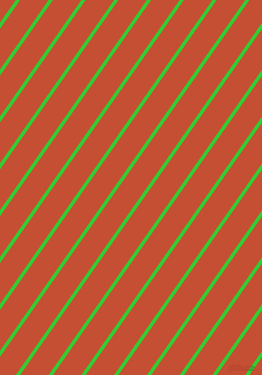 55 degree angle lines stripes, 5 pixel line width, 33 pixel line spacing, Lime Green and Trinidad angled lines and stripes seamless tileable