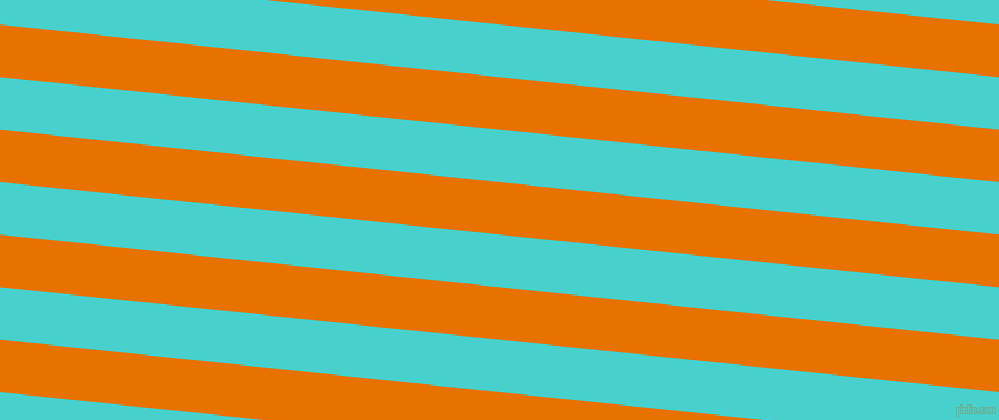 174 degree angle lines stripes, 47 pixel line width, 47 pixel line spacing, Mango Tango and Medium Turquoise angled lines and stripes seamless tileable