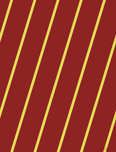 73 degree angle lines stripes, 9 pixel line width, 66 pixel line spacing, Manz and Mandarian Orange angled lines and stripes seamless tileable