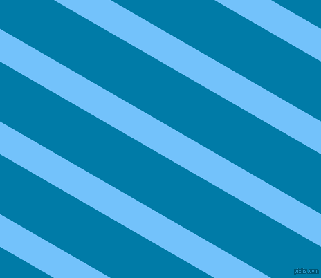 150 degree angle lines stripes, 41 pixel line width, 75 pixel line spacing, Maya Blue and Cerulean angled lines and stripes seamless tileable