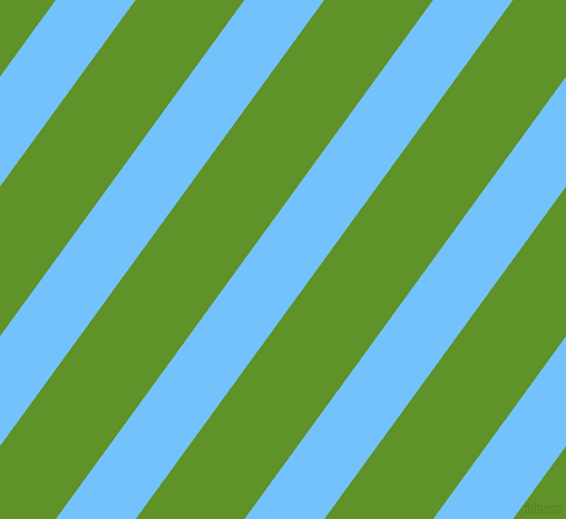 54 degree angle lines stripes, 58 pixel line width, 79 pixel line spacing, Maya Blue and Vida Loca angled lines and stripes seamless tileable