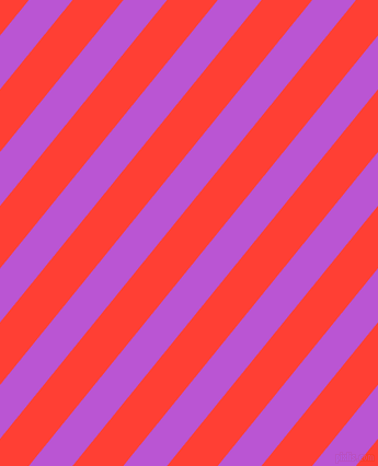 51 degree angle lines stripes, 31 pixel line width, 36 pixel line spacing, Medium Orchid and Red Orange angled lines and stripes seamless tileable