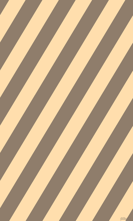 59 degree angle lines stripes, 49 pixel line width, 50 pixel line spacing, Navajo White and Squirrel angled lines and stripes seamless tileable