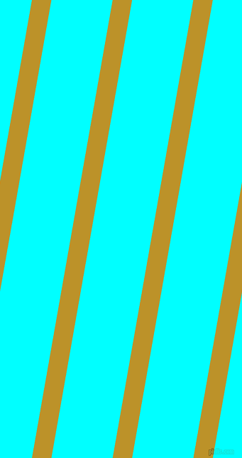 80 degree angle lines stripes, 27 pixel line width, 85 pixel line spacing, Nugget and Aqua angled lines and stripes seamless tileable