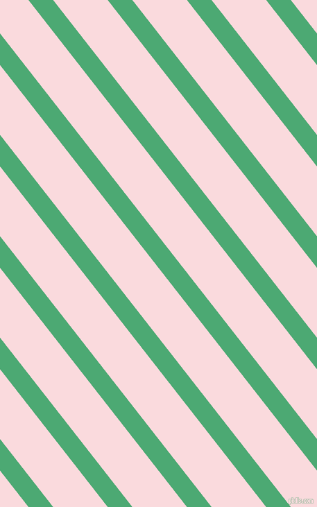 128 degree angle lines stripes, 28 pixel line width, 62 pixel line spacing, Ocean Green and Pale Pink angled lines and stripes seamless tileable