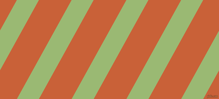 61 degree angle lines stripes, 64 pixel line width, 95 pixel line spacing, Olivine and Ecstasy angled lines and stripes seamless tileable