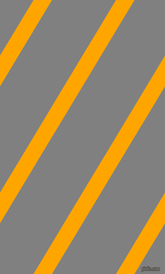 59 degree angle lines stripes, 31 pixel line width, 107 pixel line spacing, Orange and Grey angled lines and stripes seamless tileable