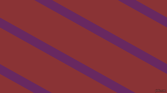 151 degree angle lines stripes, 29 pixel line width, 107 pixel line spacing, Palatinate Purple and Old Brick angled lines and stripes seamless tileable