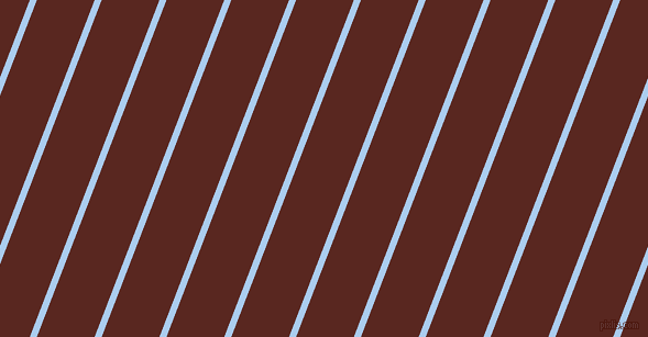 69 degree angle lines stripes, 6 pixel line width, 49 pixel line spacing, Pale Cornflower Blue and Caput Mortuum angled lines and stripes seamless tileable
