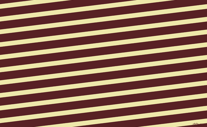 7 degree angle lines stripes, 15 pixel line width, 26 pixel line spacing, Pale Goldenrod and Burnt Crimson angled lines and stripes seamless tileable
