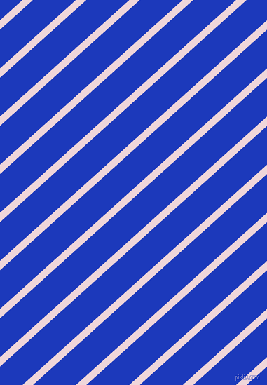 42 degree angle lines stripes, 10 pixel line width, 41 pixel line spacing, Pale Rose and Persian Blue angled lines and stripes seamless tileable
