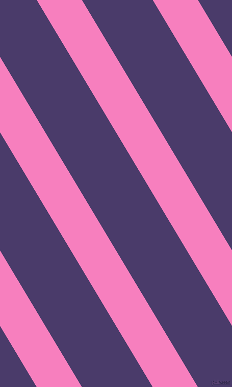 121 degree angle lines stripes, 76 pixel line width, 119 pixel line spacing, Persian Pink and Meteorite angled lines and stripes seamless tileable