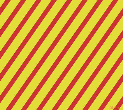 55 degree angle lines stripes, 15 pixel line width, 28 pixel line spacing, Persian Red and Starship angled lines and stripes seamless tileable