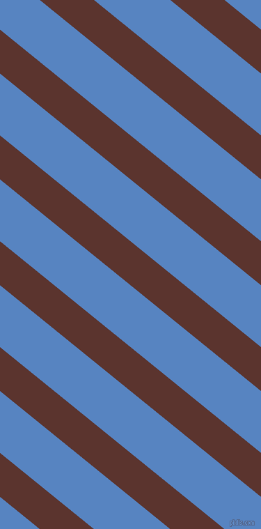 141 degree angle lines stripes, 49 pixel line width, 69 pixel line spacing, Redwood and Havelock Blue angled lines and stripes seamless tileable