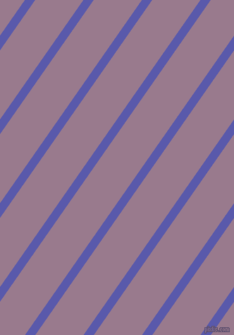 55 degree angle lines stripes, 12 pixel line width, 56 pixel line spacing, Rich Blue and Mountbatten Pink angled lines and stripes seamless tileable