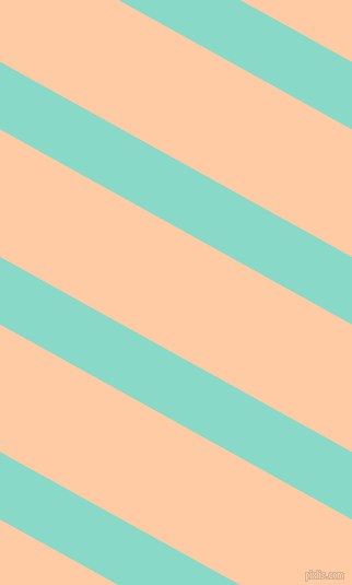 151 degree angle lines stripes, 54 pixel line width, 102 pixel line spacing, Riptide and Peach angled lines and stripes seamless tileable