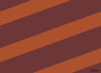 20 degree angle lines stripes, 55 pixel line width, 87 pixel line spacing, Rose Of Sharon and Sanguine Brown angled lines and stripes seamless tileable