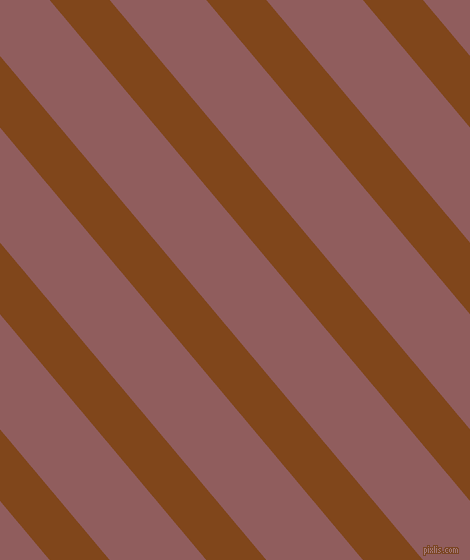 130 degree angle lines stripes, 46 pixel line width, 74 pixel line spacing, Russet and Rose Taupe angled lines and stripes seamless tileable