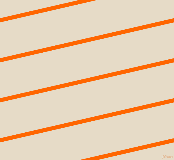 13 degree angle lines stripes, 14 pixel line width, 120 pixel line spacing, Safety Orange and Half Spanish White angled lines and stripes seamless tileable