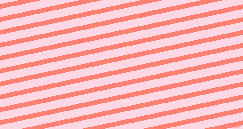12 degree angle lines stripes, 15 pixel line width, 26 pixel line spacing, Salmon and Pig Pink angled lines and stripes seamless tileable