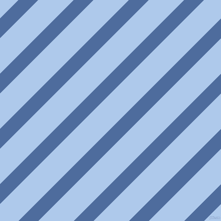 45 degree angle lines stripes, 47 pixel line width, 84 pixel line spacing, San Marino and Tropical Blue angled lines and stripes seamless tileable