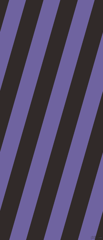 74 degree angle lines stripes, 52 pixel line width, 54 pixel line spacing, Scampi and Livid Brown angled lines and stripes seamless tileable