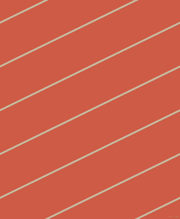 26 degree angle lines stripes, 6 pixel line width, 120 pixel line spacing, Sisal and Dark Coral angled lines and stripes seamless tileable