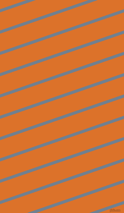 19 degree angle lines stripes, 10 pixel line width, 58 pixel line spacing, Slate Grey and Tahiti Gold angled lines and stripes seamless tileable