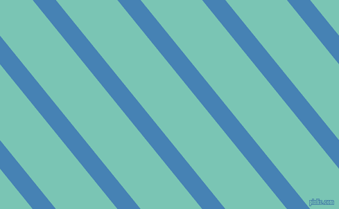 129 degree angle lines stripes, 26 pixel line width, 69 pixel line spacing, Steel Blue and Monte Carlo angled lines and stripes seamless tileable