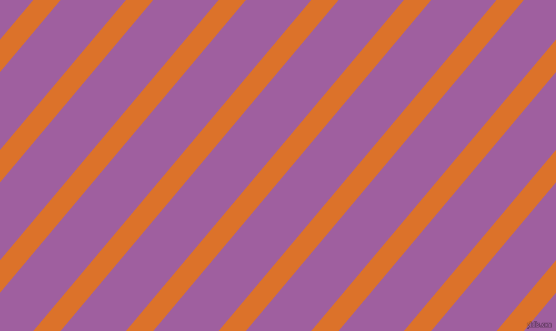 50 degree angle lines stripes, 30 pixel line width, 72 pixel line spacing, Tahiti Gold and Violet Blue angled lines and stripes seamless tileable