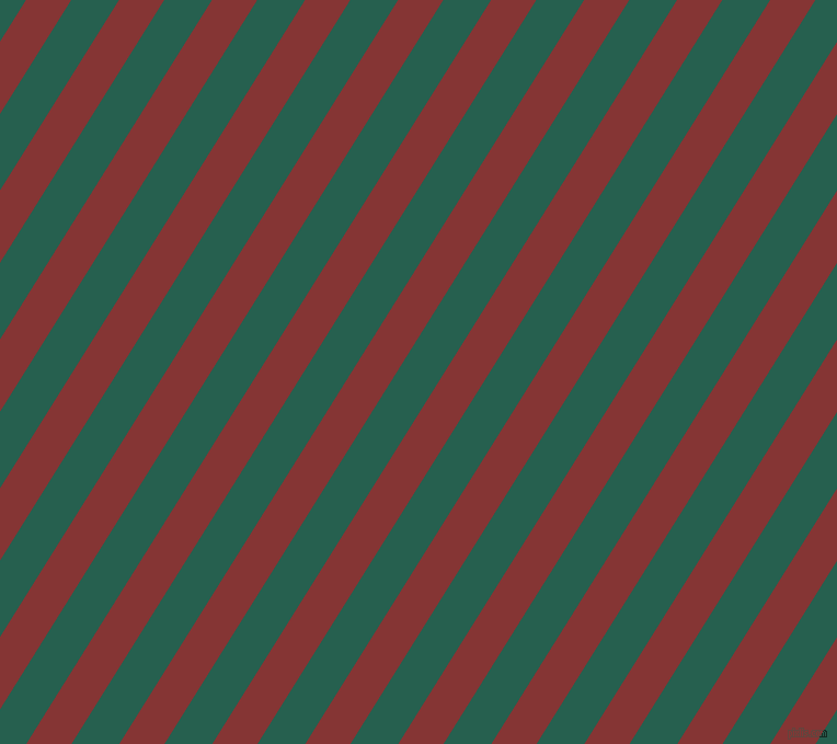 58 degree angle lines stripes, 35 pixel line width, 37 pixel line spacing, Tall Poppy and Evening Sea angled lines and stripes seamless tileable