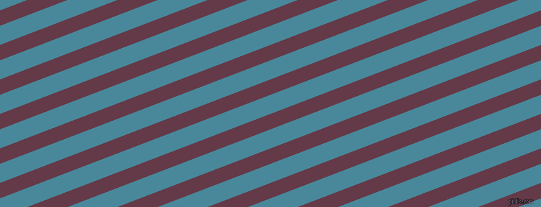 21 degree angle lines stripes, 21 pixel line width, 26 pixel line spacing, Tawny Port and Hippie Blue angled lines and stripes seamless tileable