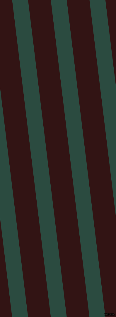 97 degree angle lines stripes, 54 pixel line width, 77 pixel line spacing, Te Papa Green and Seal Brown angled lines and stripes seamless tileable