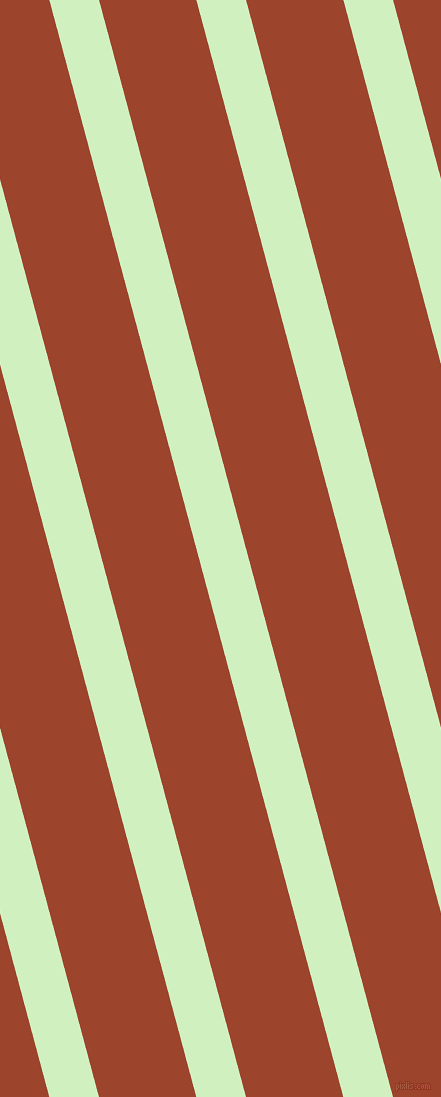 105 degree angle lines stripes, 48 pixel line width, 94 pixel line spacing, Tea Green and Rock Spray angled lines and stripes seamless tileable