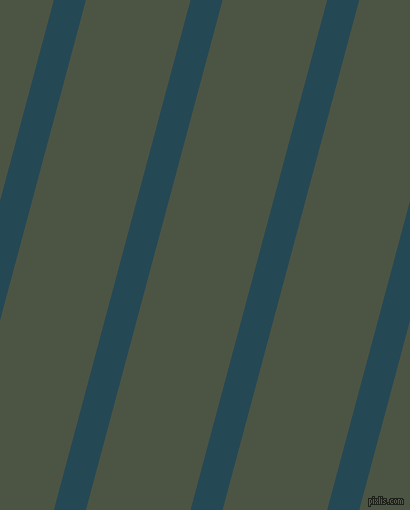 75 degree angle lines stripes, 31 pixel line width, 101 pixel line spacing, Teal Blue and Cabbage Pont angled lines and stripes seamless tileable
