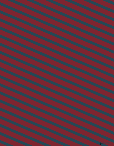 157 degree angle lines stripes, 9 pixel line width, 16 pixel line spacing, Teal Blue and Scarlett angled lines and stripes seamless tileable