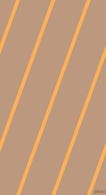 70 degree angle lines stripes, 12 pixel line width, 98 pixel line spacing, Texas Rose and Pale Taupe angled lines and stripes seamless tileable