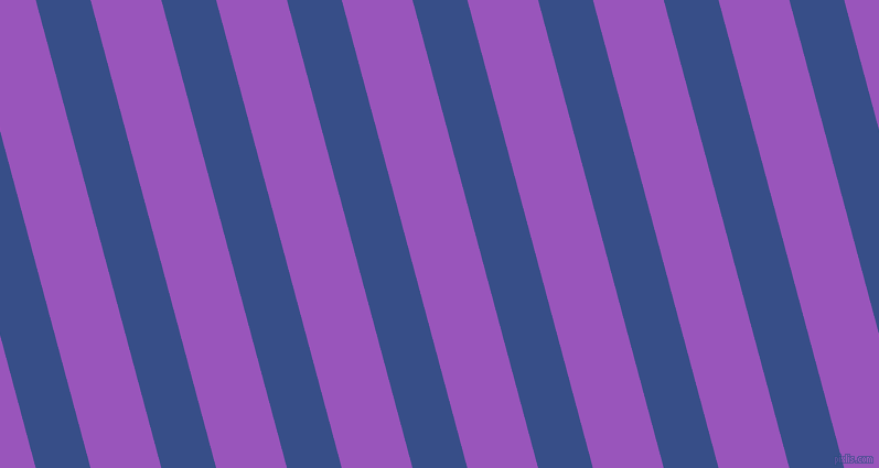 105 degree angle lines stripes, 48 pixel line width, 62 pixel line spacing, Tory Blue and Deep Lilac angled lines and stripes seamless tileable