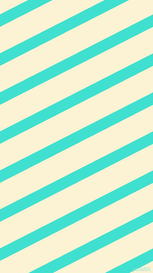 27 degree angle lines stripes, 22 pixel line width, 47 pixel line spacing, Turquoise and China Ivory angled lines and stripes seamless tileable