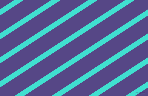 33 degree angle lines stripes, 20 pixel line width, 58 pixel line spacing, Turquoise and Gigas angled lines and stripes seamless tileable