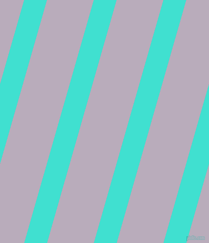 74 degree angle lines stripes, 43 pixel line width, 88 pixel line spacing, Turquoise and Lola angled lines and stripes seamless tileable