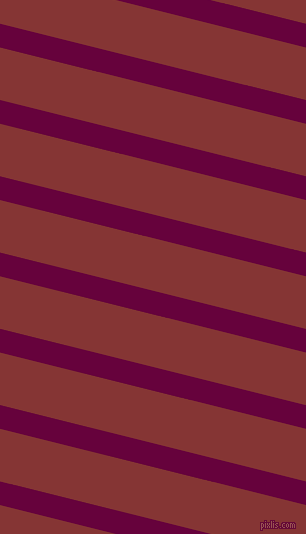 166 degree angle lines stripes, 23 pixel line width, 51 pixel line spacing, Tyrian Purple and Tall Poppy angled lines and stripes seamless tileable