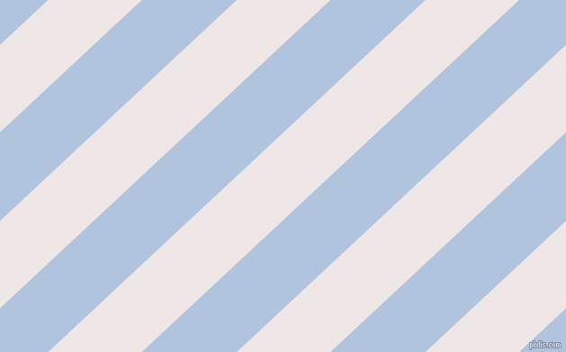 43 degree angle lines stripes, 71 pixel line width, 72 pixel line spacing, Whisper and Light Steel Blue angled lines and stripes seamless tileable