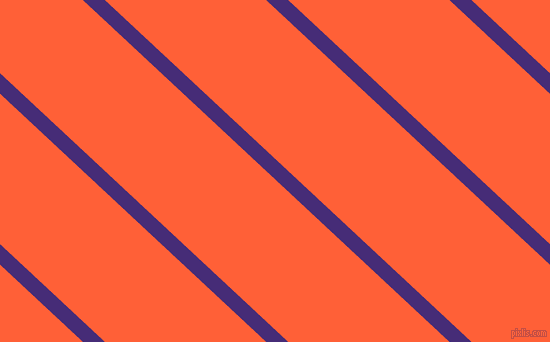 137 degree angle lines stripes, 15 pixel line width, 110 pixel line spacing, Windsor and Outrageous Orange angled lines and stripes seamless tileable